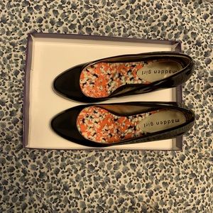 Madden girl black heels | size 8 | worn 2-3 times